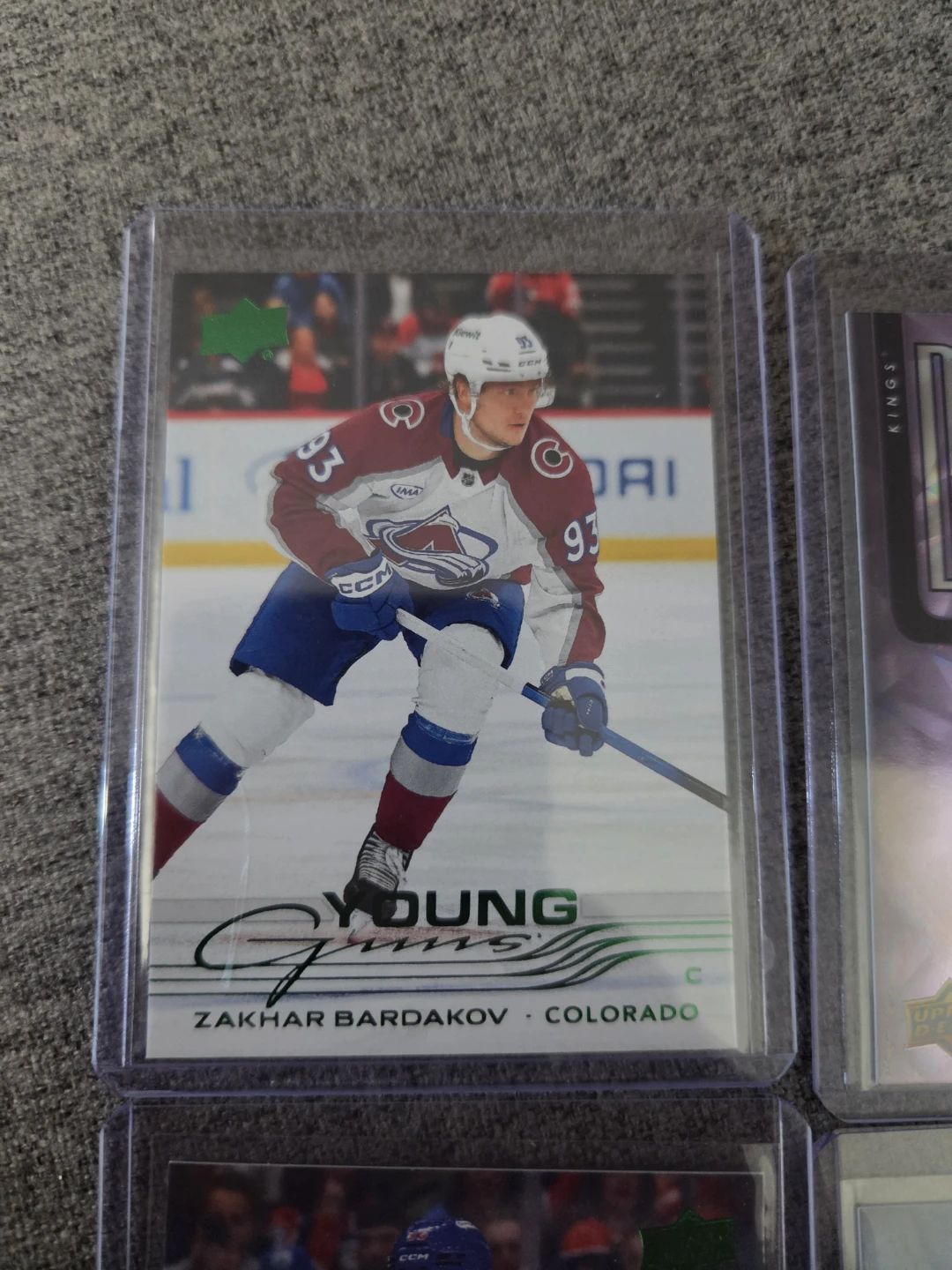 Upper Deck Young Guns Hockey Card - Zakhar Bardakov