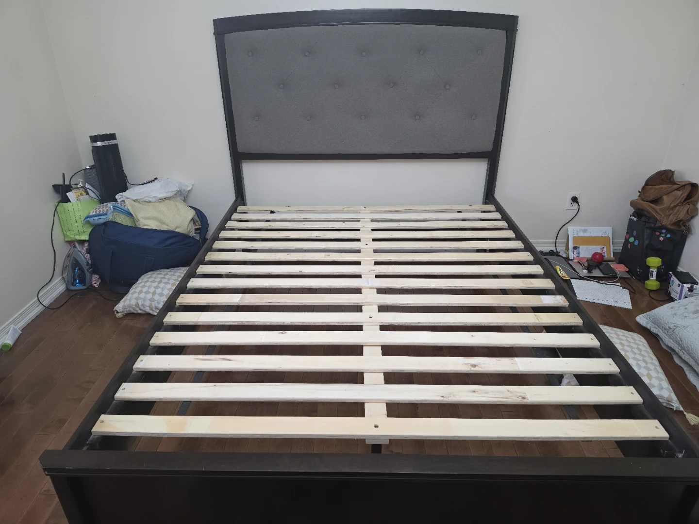 Queen/King Bed Frame with Headboard - photo 3
