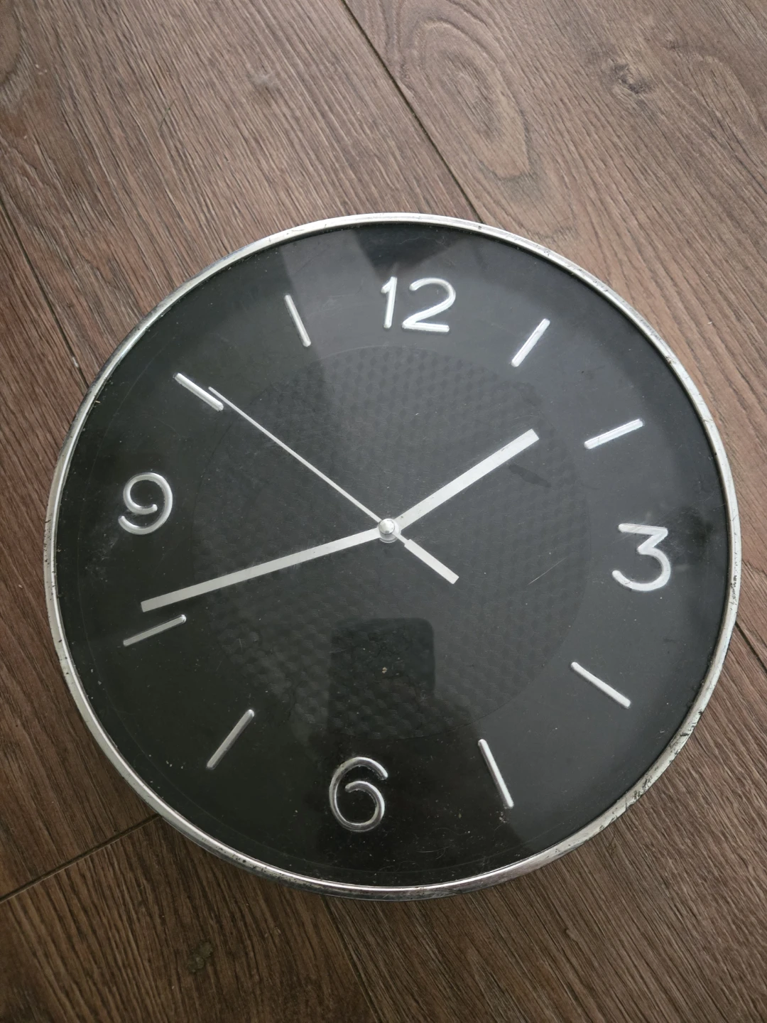 Black Wall Clock