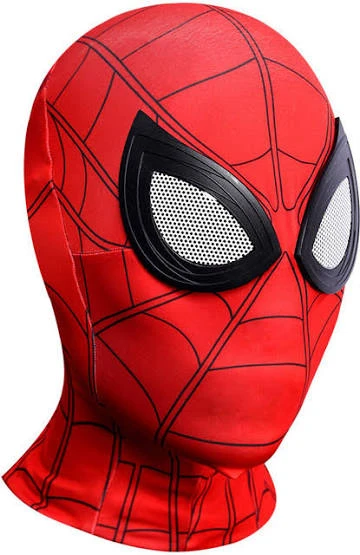 Spider-Man Full Head Mask - Red & Black - photo 2