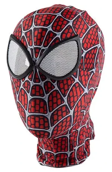 Spider-Man Full Head Mask - Red & Black - photo 3
