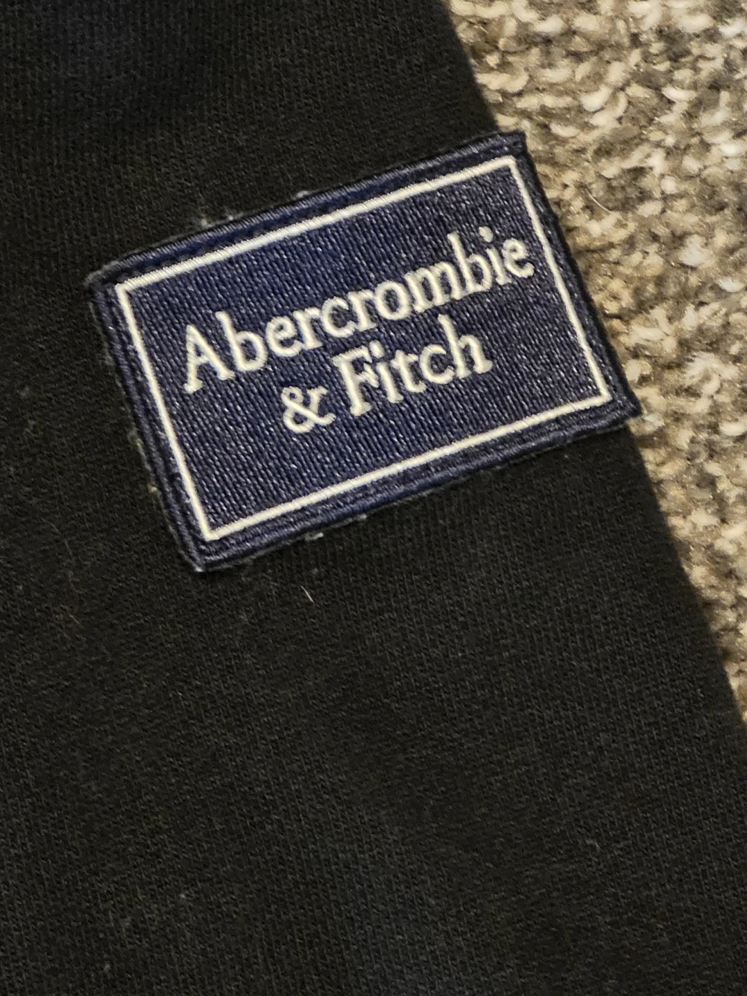 Abercrombie & Fitch Black Sherpa-Lined Fleece Jacket - photo 2