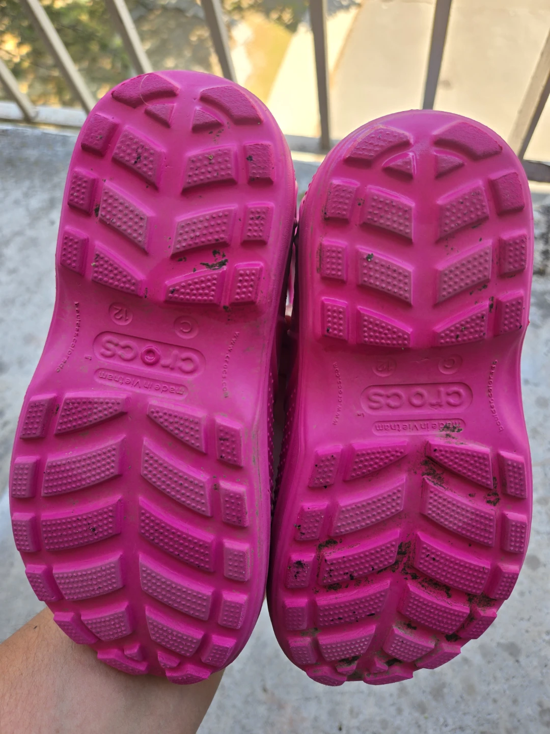 Pink Crocs Rain Boots - Size C12 - photo 4