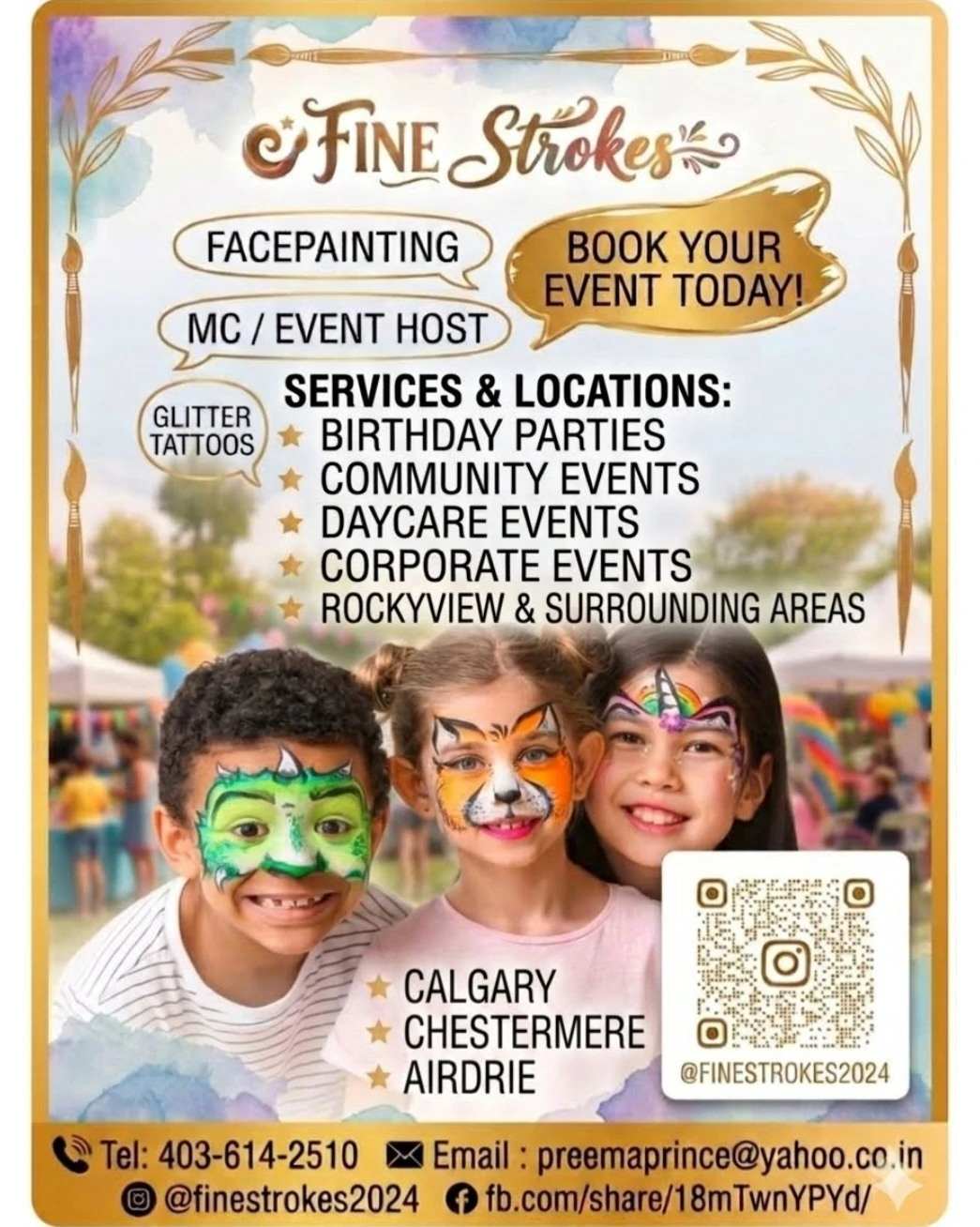 Facepaint, Event Host/ MC