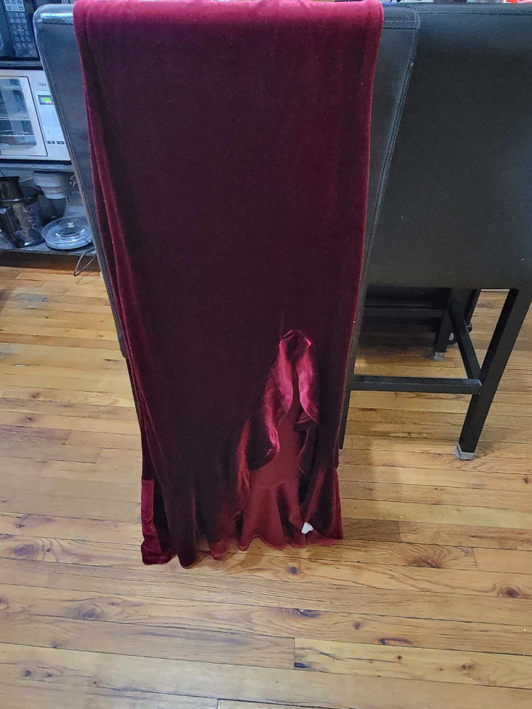 Women's Velvet Maxi Dress