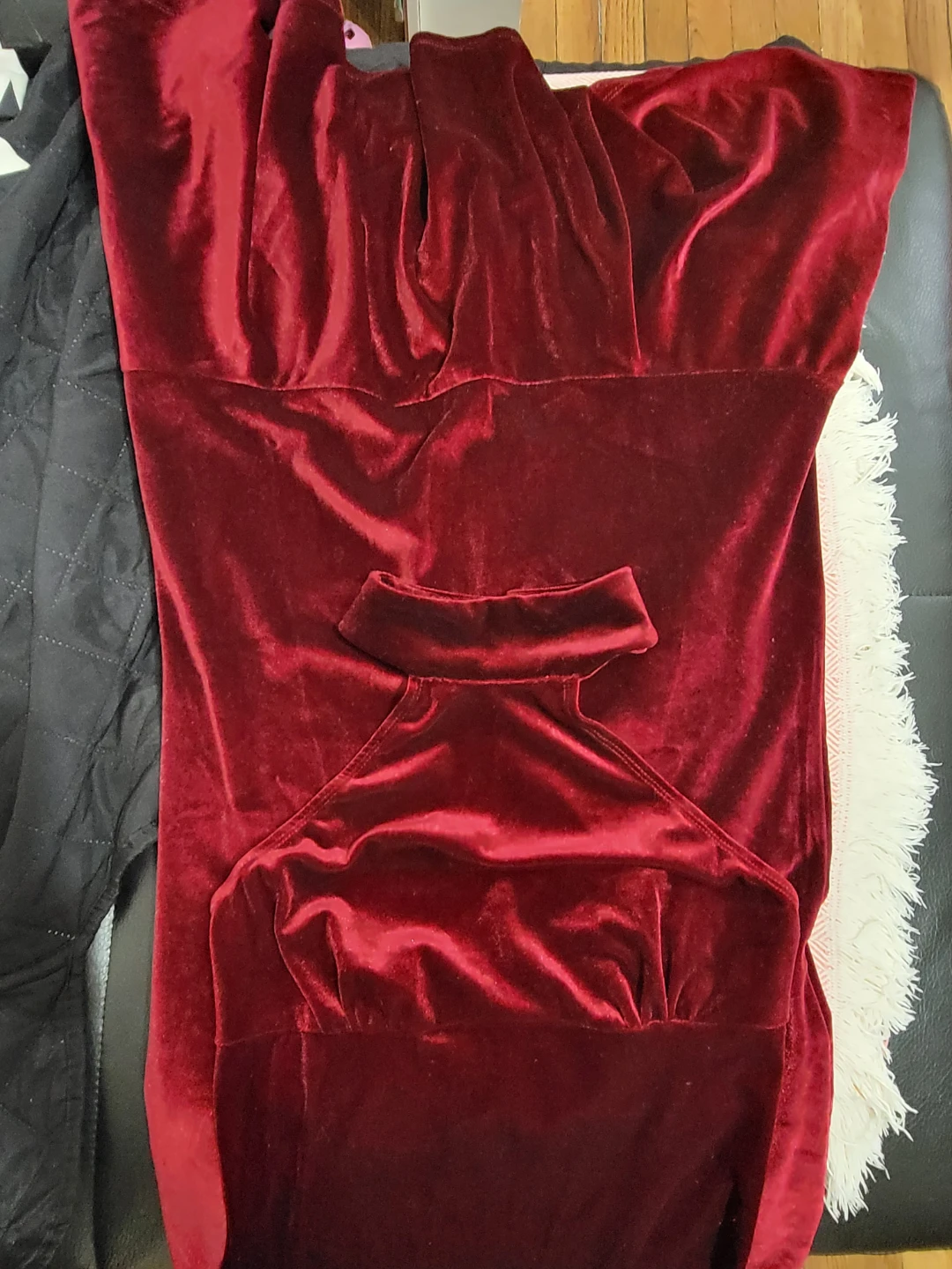 Women's Velvet Maxi Dress - photo 2