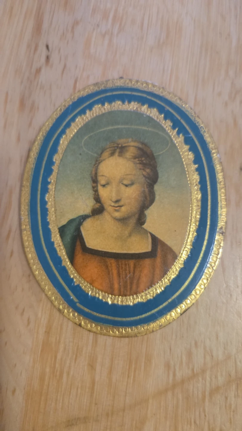 Vintage Religious Wall Art Plaque