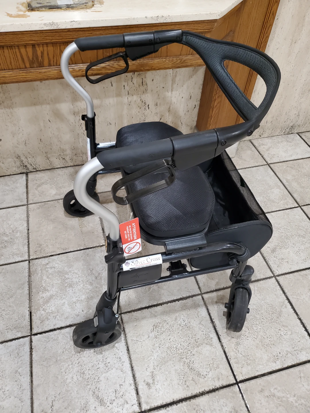 Silver Cross Walker with Seat and Basket - photo 4
