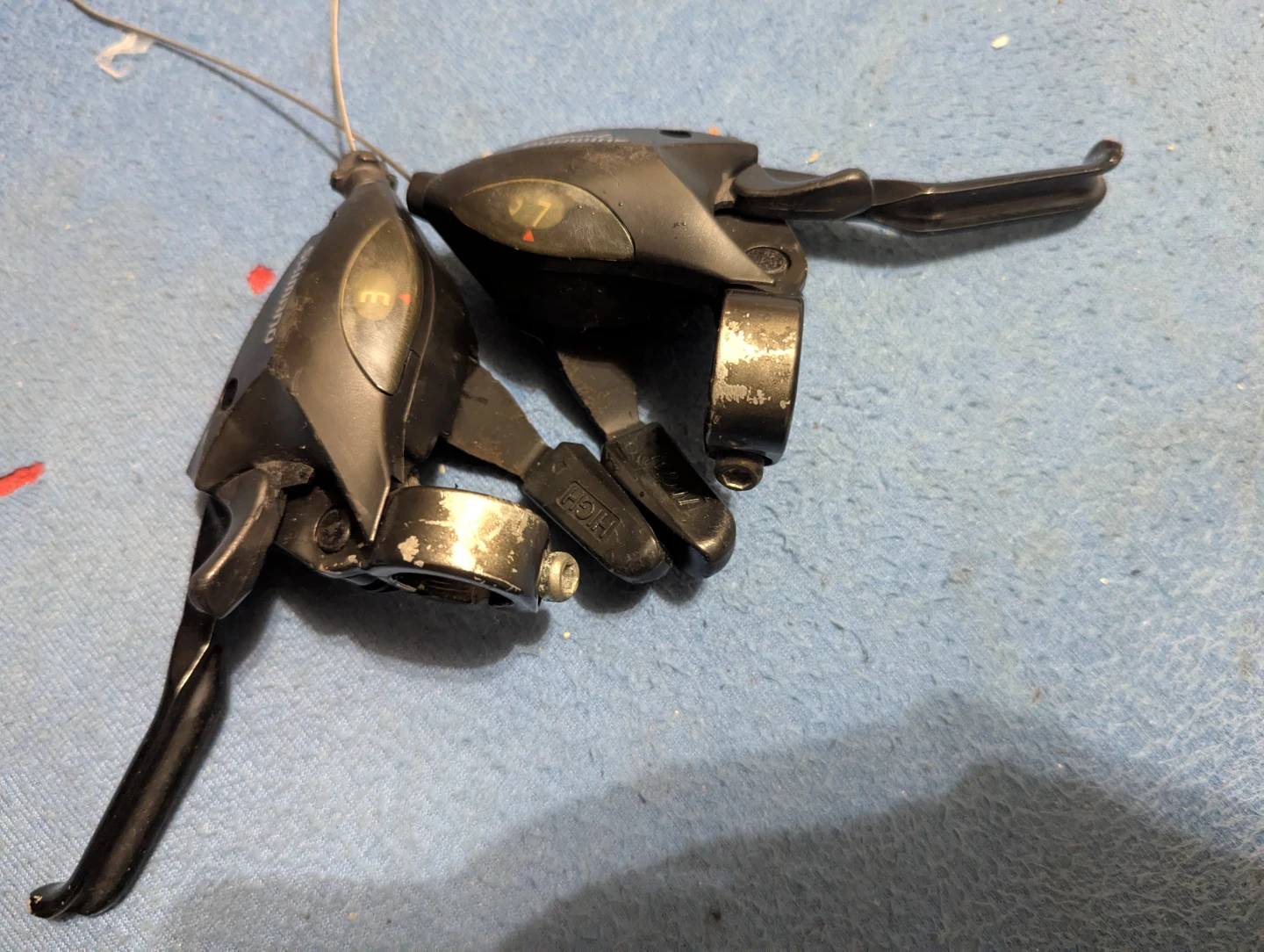 Shimano 7 Speed V-Brake Shifters - photo 4