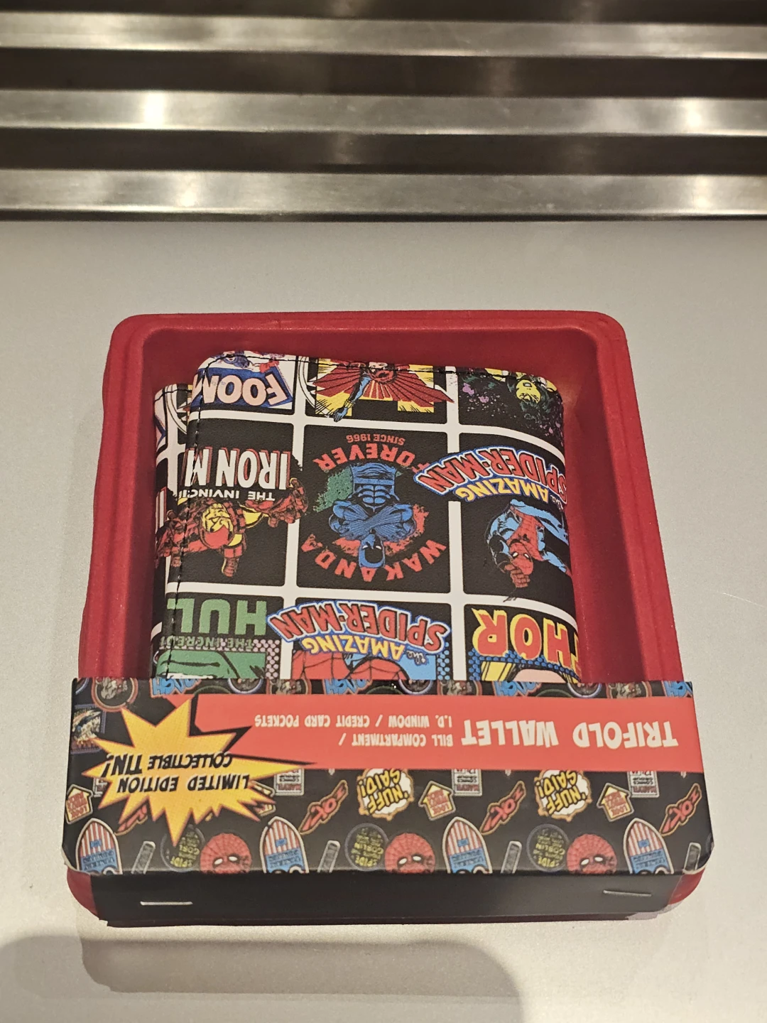 Marvel Comics Trifold Wallet