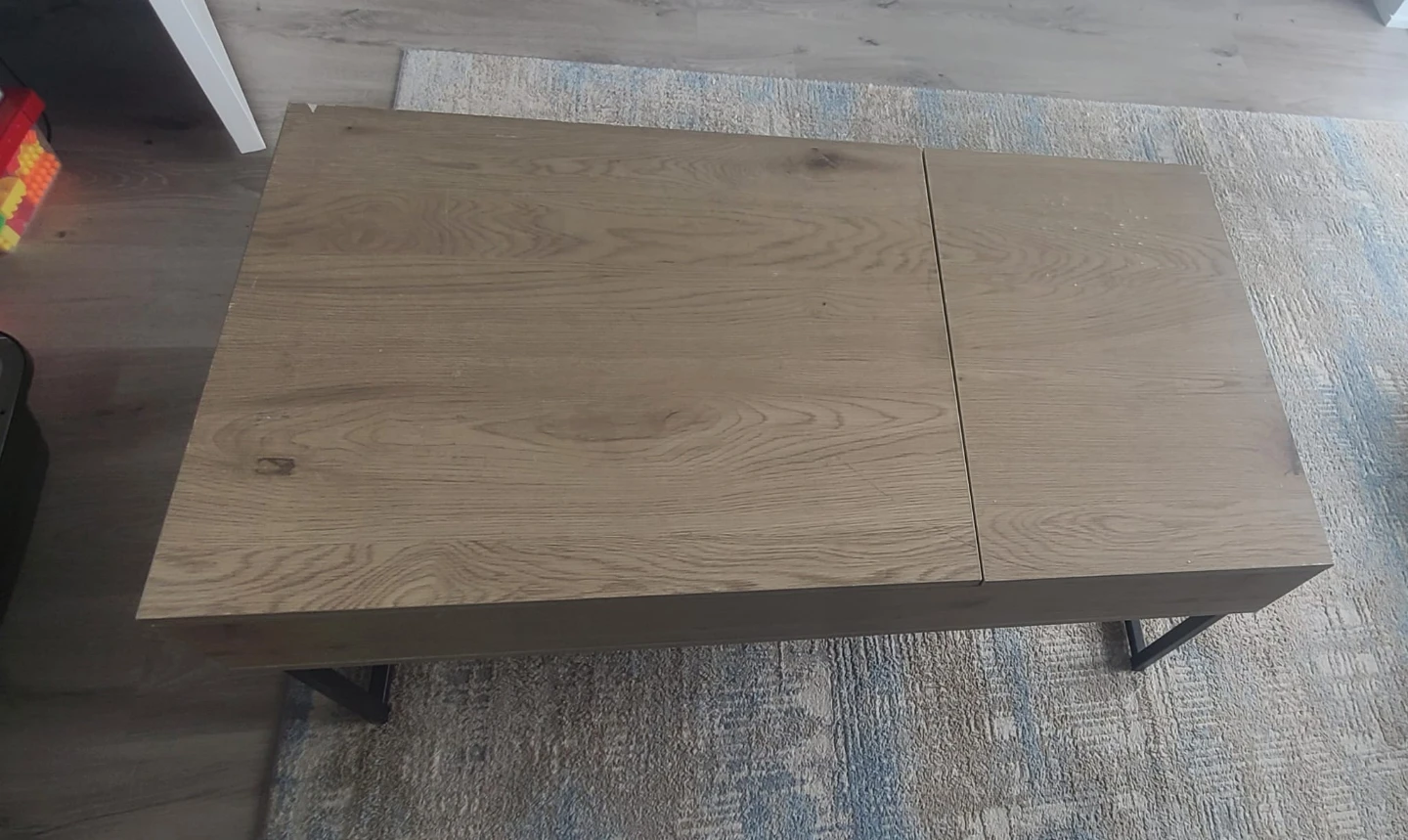 Lift Top Coffee Table - Wood Finish - photo 5