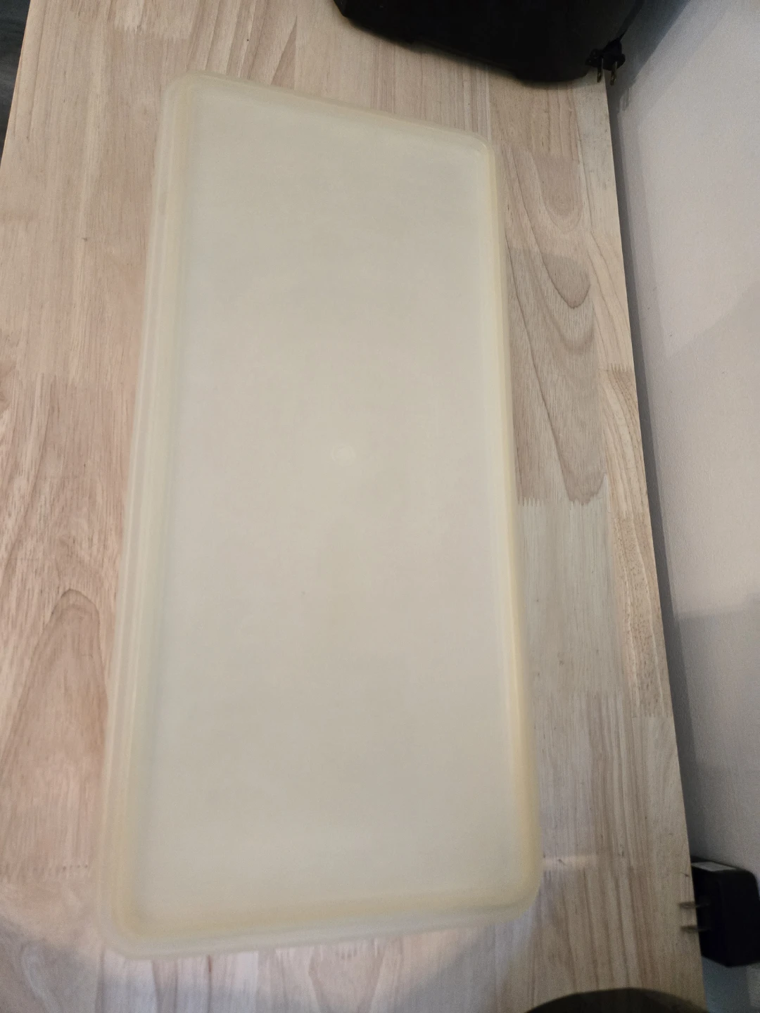 Vintage Tupperware Rectangular Food Storage Container with Lid