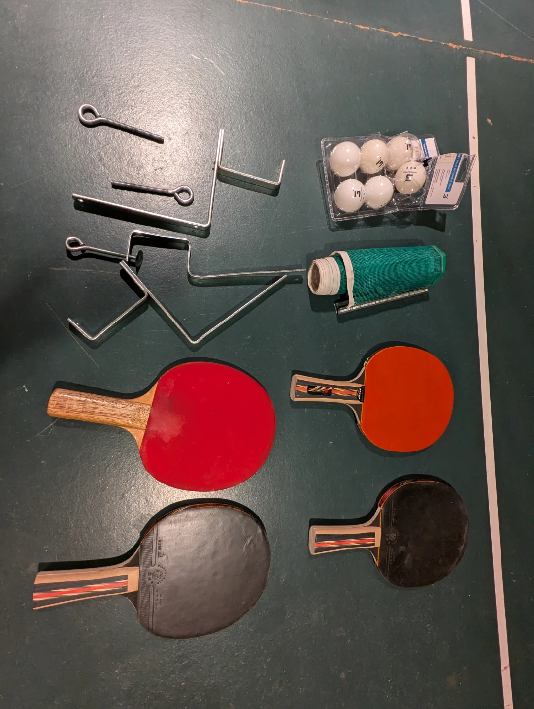 Ping Pong Table with Paddles and Balls - photo 4