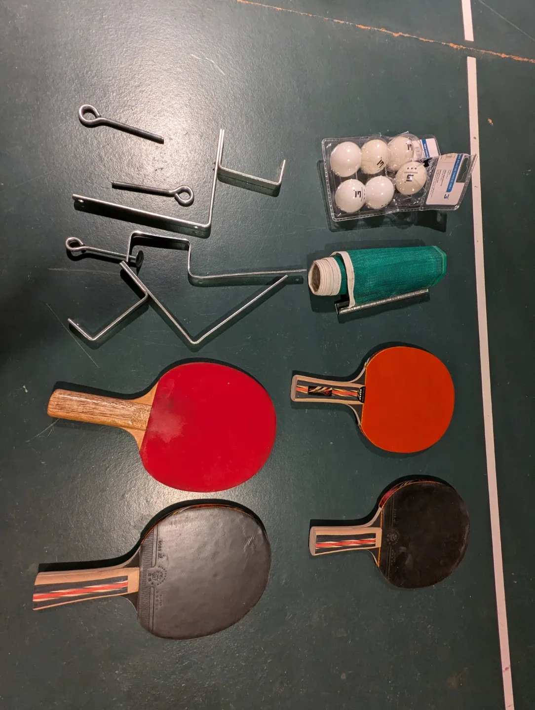 Ping Pong Table with Paddles and Balls - photo 4