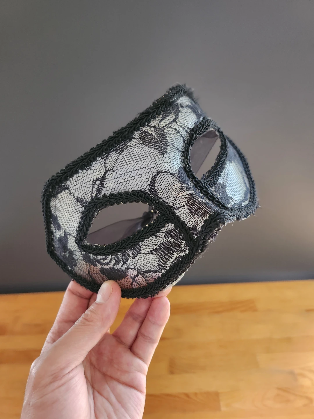 Black Lace Masquerade Mask