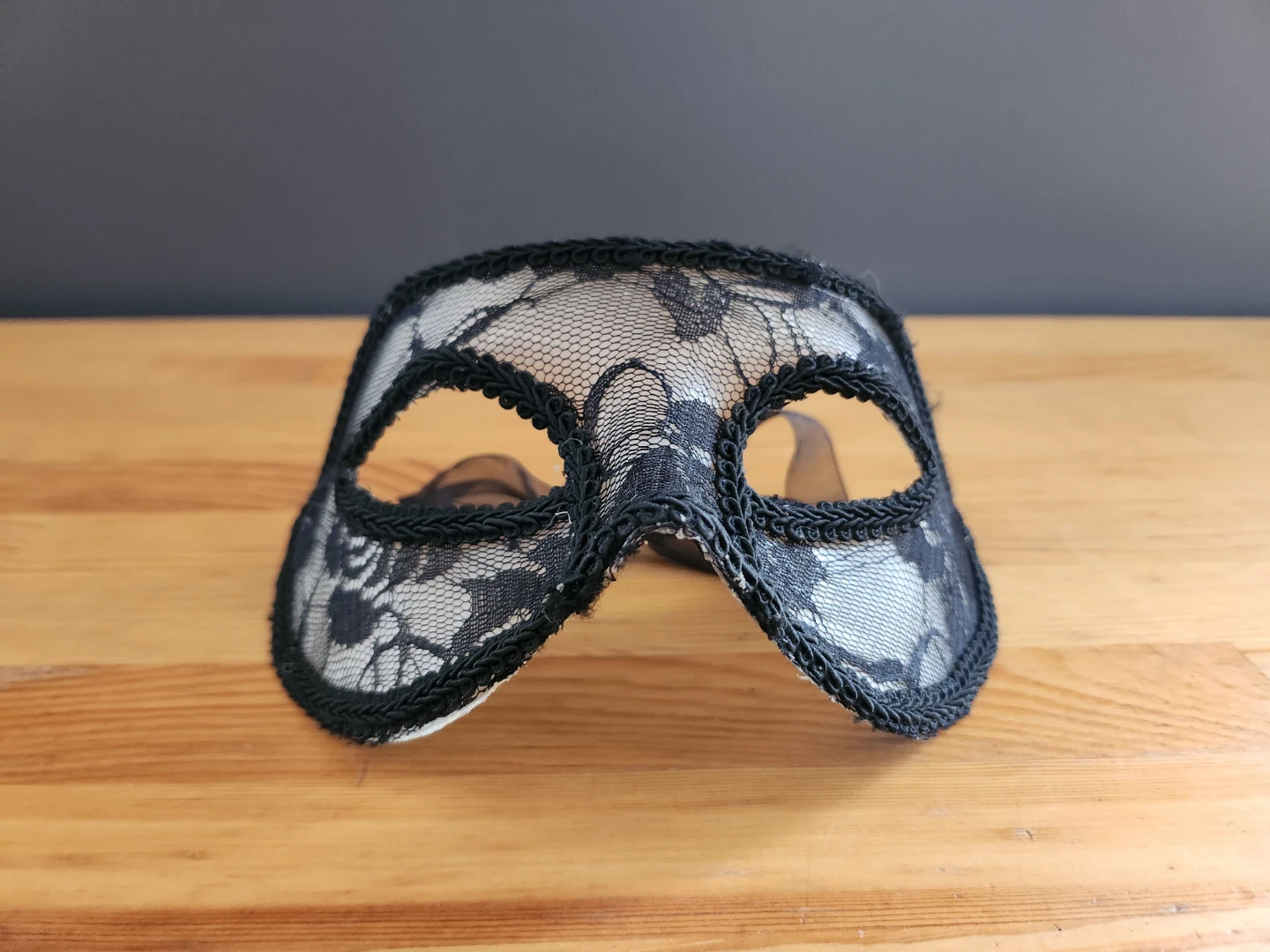 Black Lace Masquerade Mask - photo 5