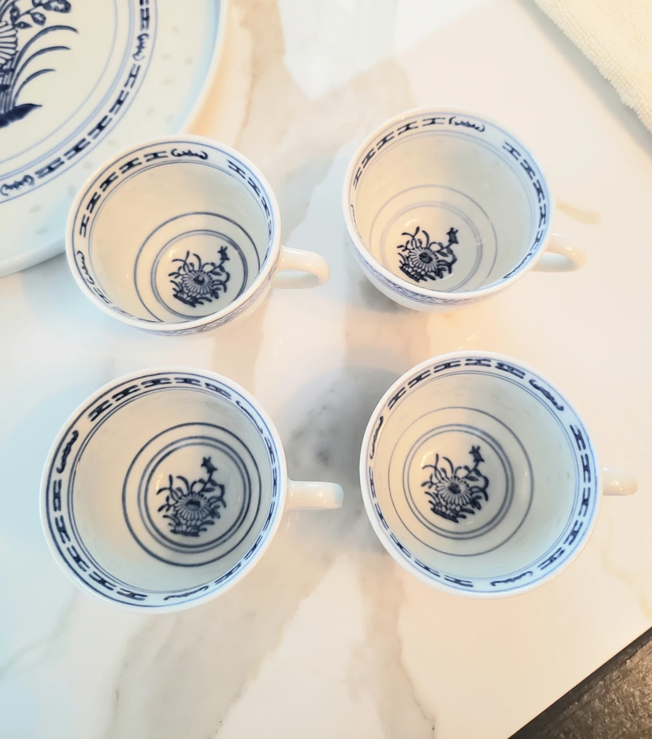 New Rice Grain Pattern Porcelain Set $15 for All - photo 3