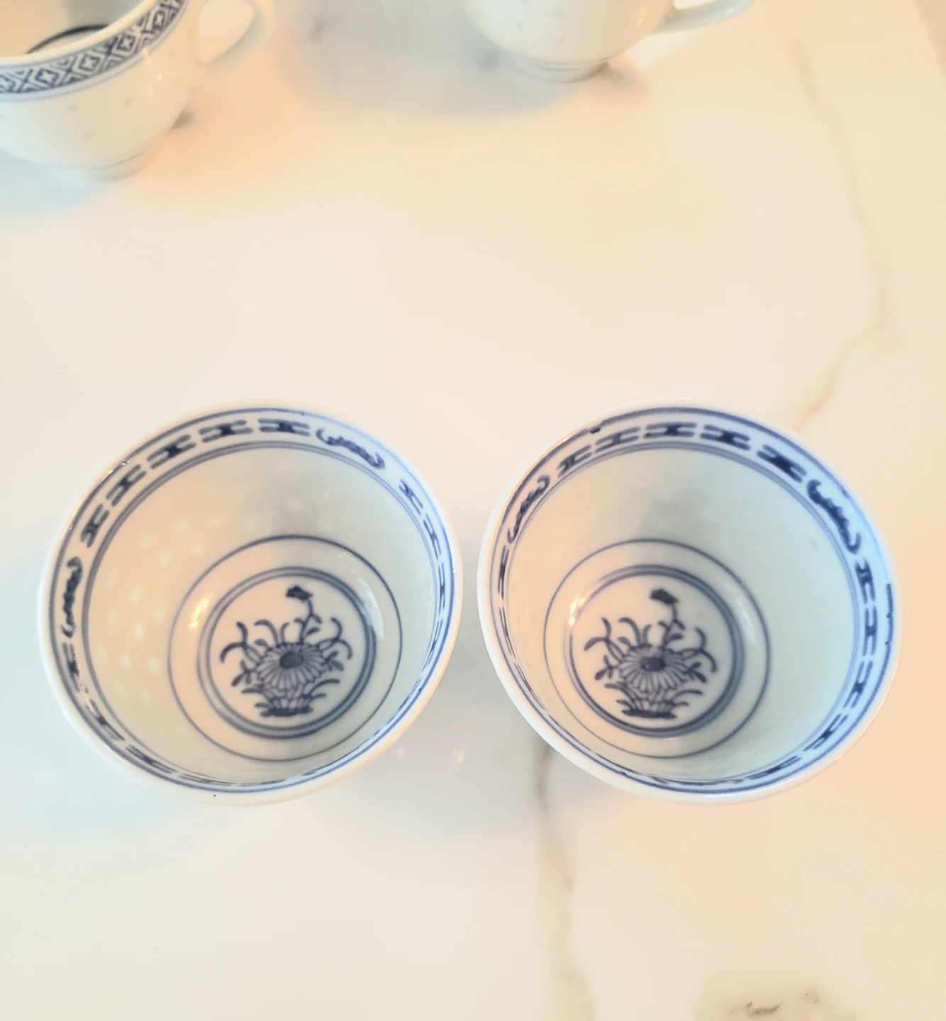 New Rice Grain Pattern Porcelain Set $15 for All - photo 5