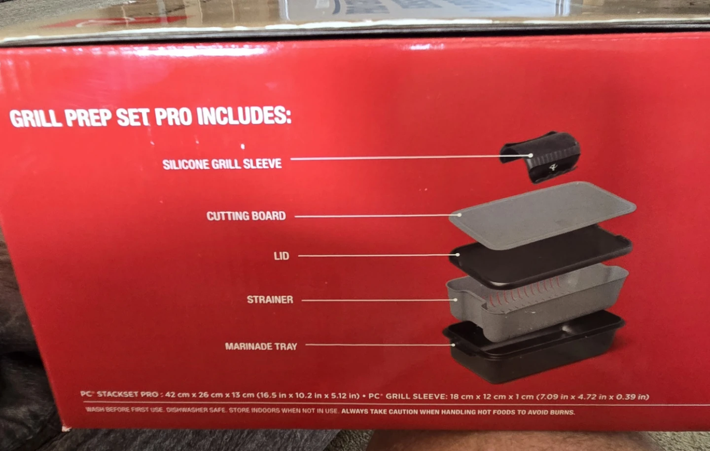 Grill Prep 4 in 1 set.  Brand new, never used.  In box. - photo 2