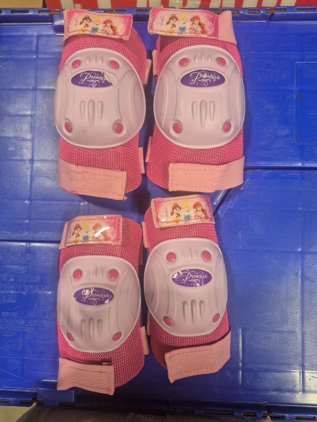 Princess Knee and Elbow Pads Set