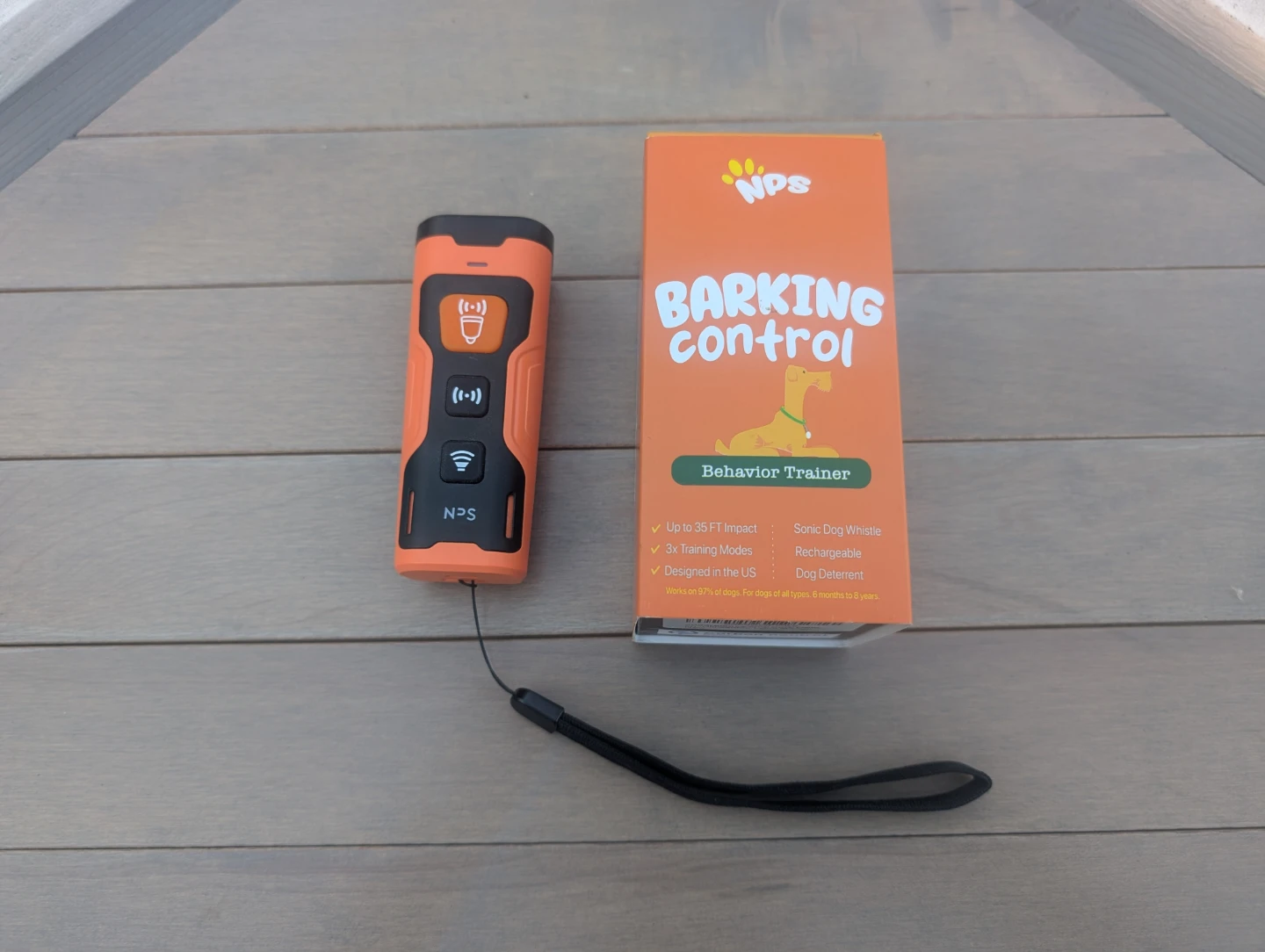 NPS Barking Control Behavior Trainer