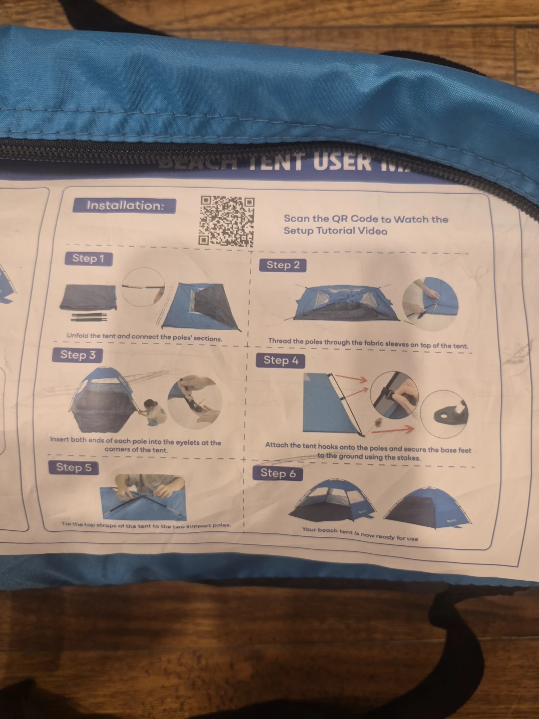 BRAND NEW Beach Tent - photo 5
