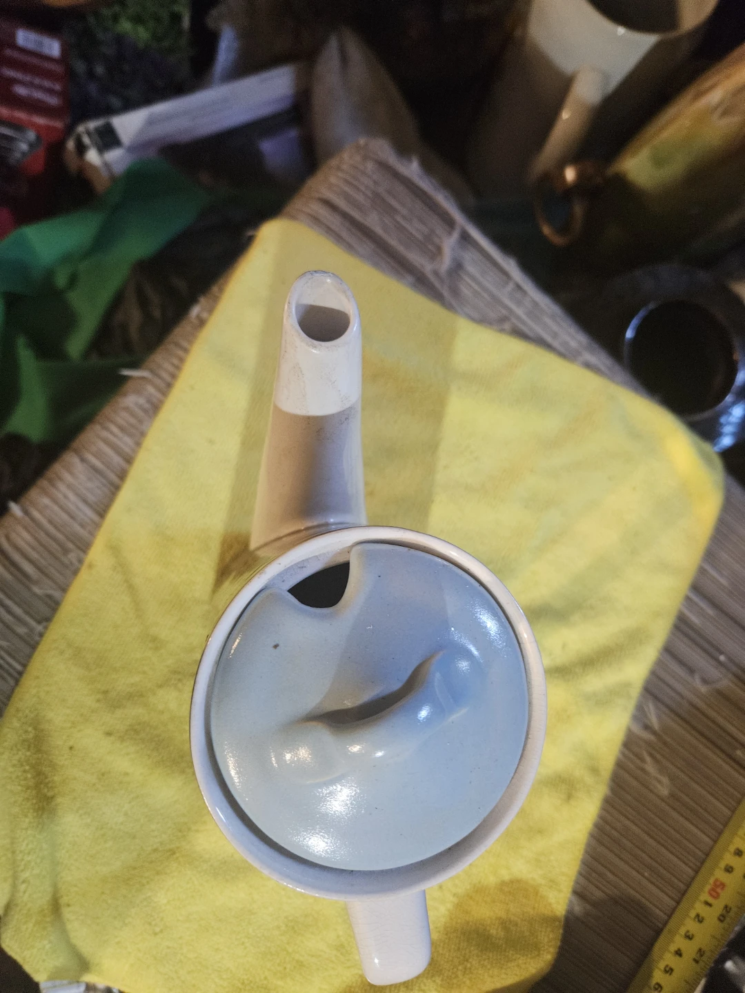 Vintage Ceramic Teapot with Lid - photo 3