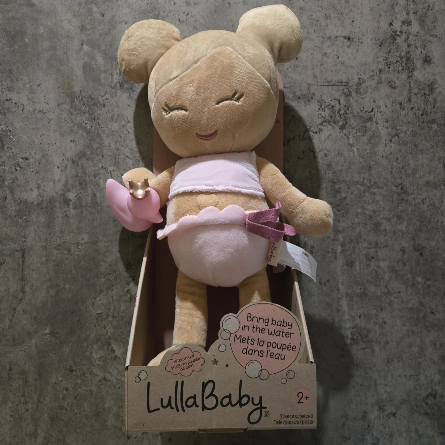 LullaBaby 14" Bath Doll