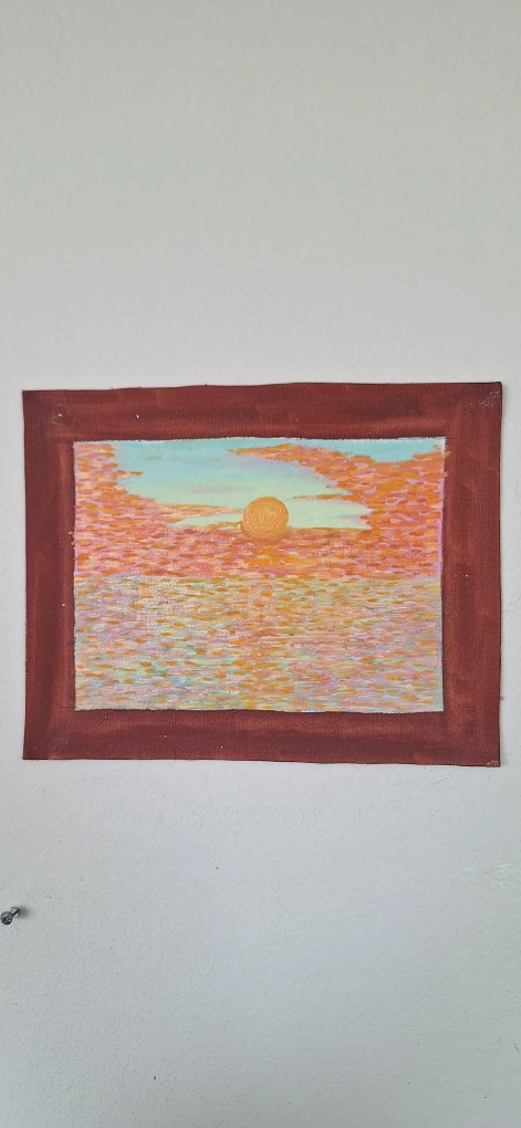 Sunset  Oil Painting - photo 2