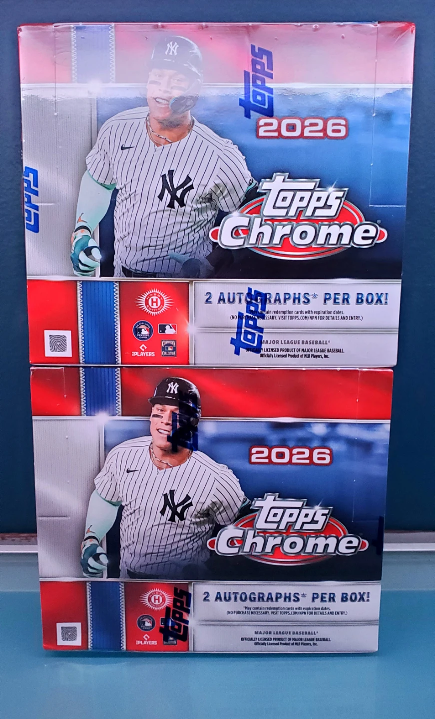 2026 Topps Chrome Baseball Jumbo Box