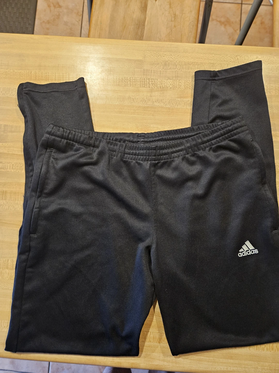 Adidas Black ClimaLite Track Pants