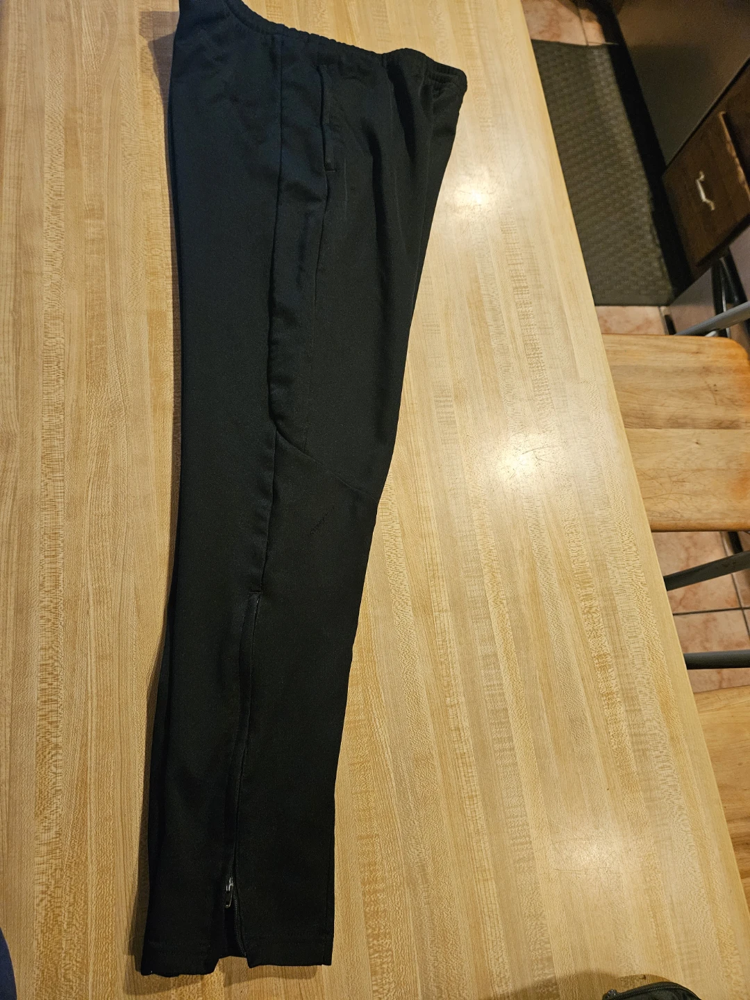 Adidas Black ClimaLite Track Pants - photo 5
