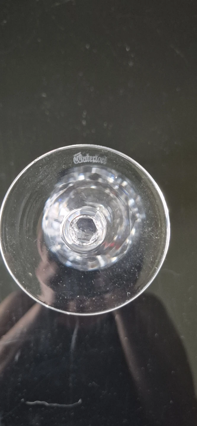 Waterford crystal wine glasses. Set of 4 - photo 2