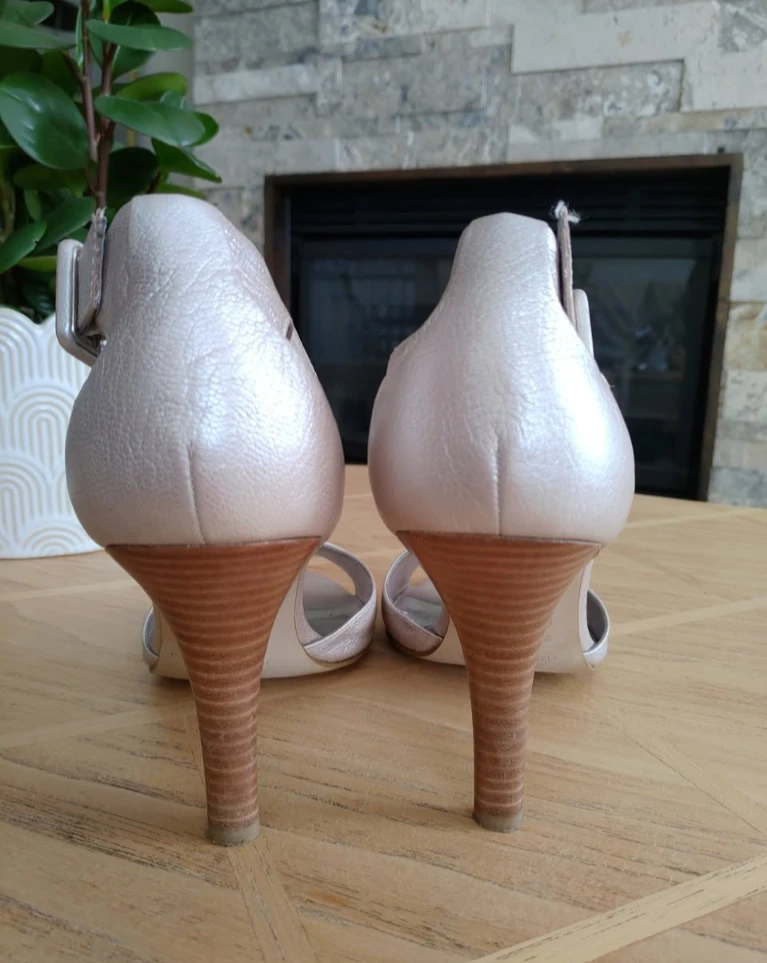 Nine West Jendavi Silver Leather Heels - photo 5