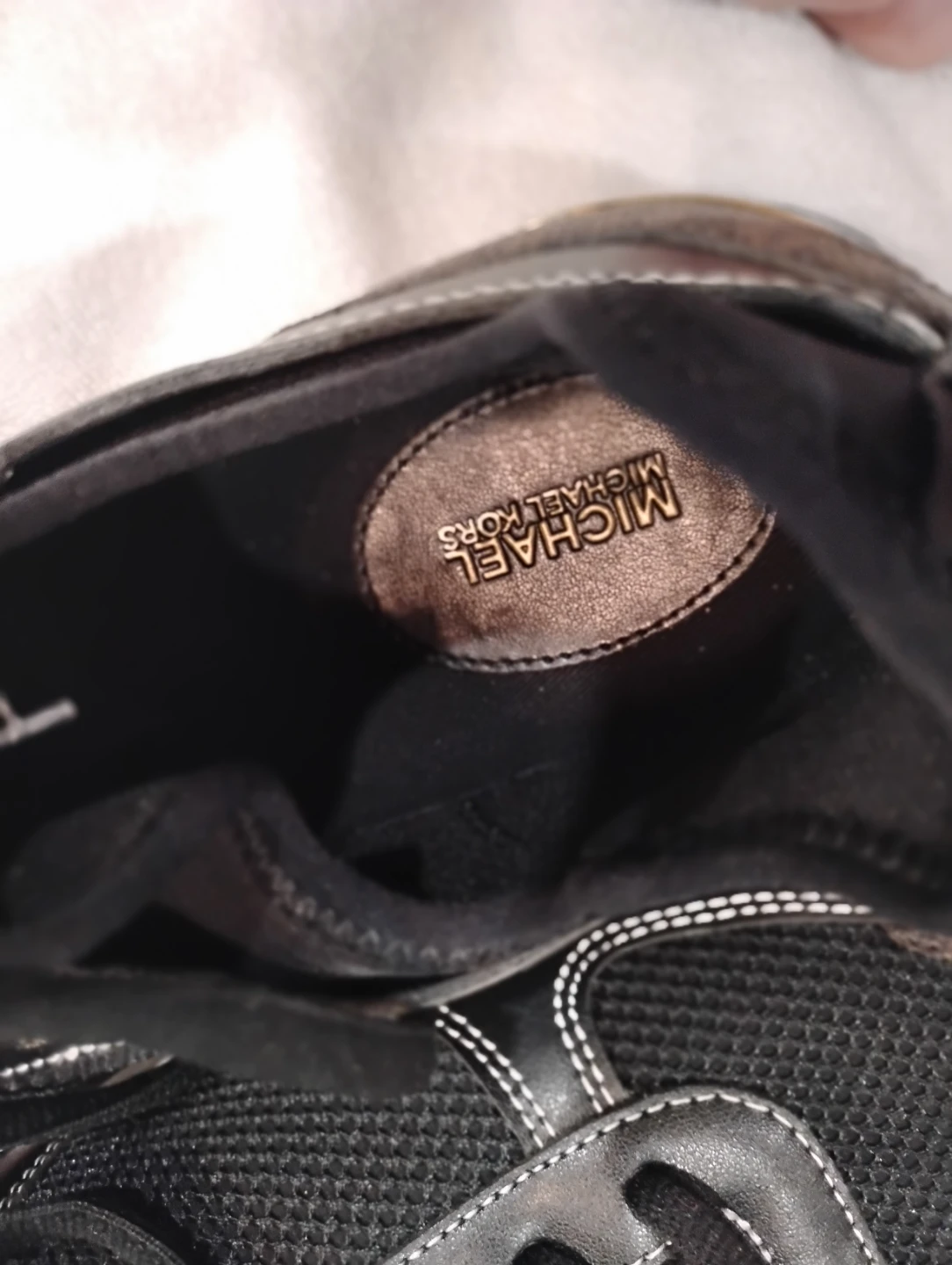 Michael Kors Black & Brown Logo Sneakers - photo 3