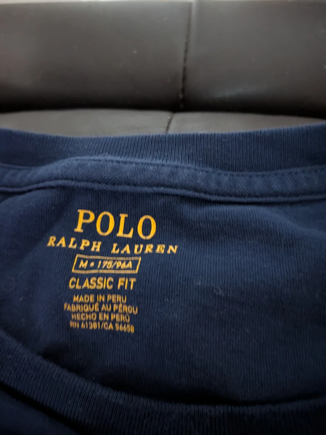 Navy Raugh Lauren Medium T-Shirt/  Unisex - photo 3