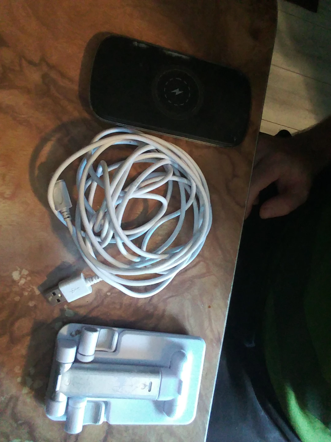 Wireless Charging Pad with Stand and Cable