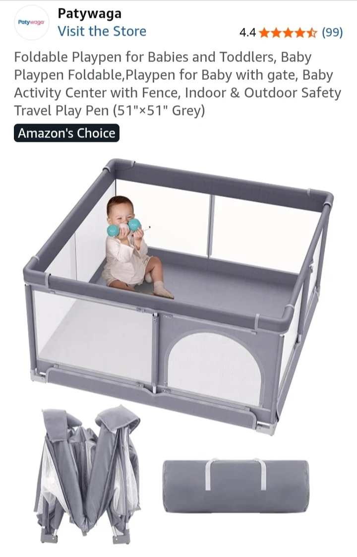 Foldable Baby Playpen
