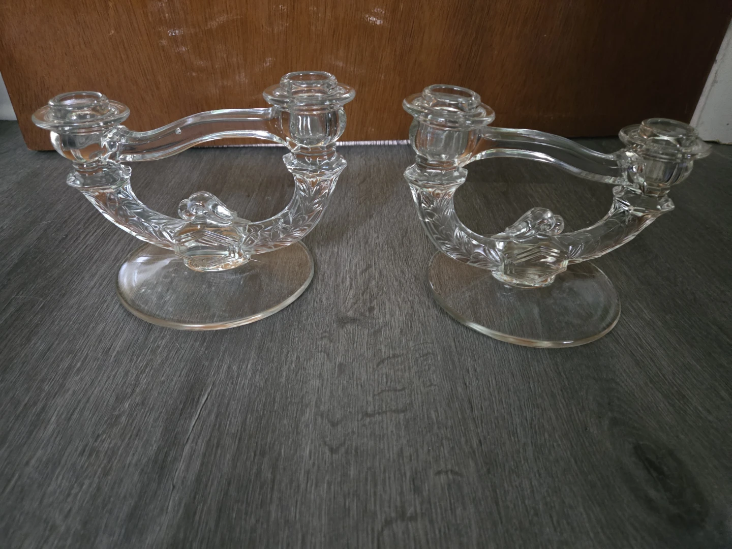 Vintage Matching * DOUBLE CANDELABRA Holders * ART DECO - photo 3