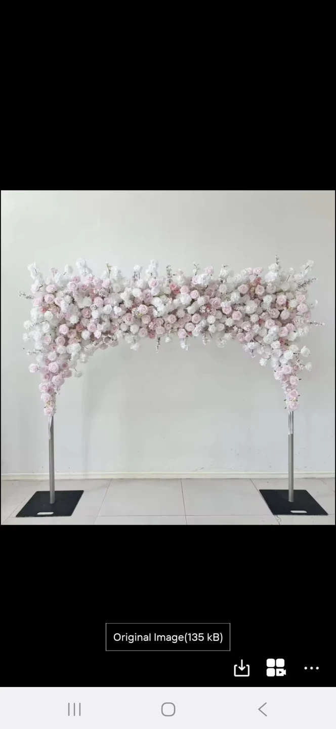 Wedding Arch Flower Wall Decor