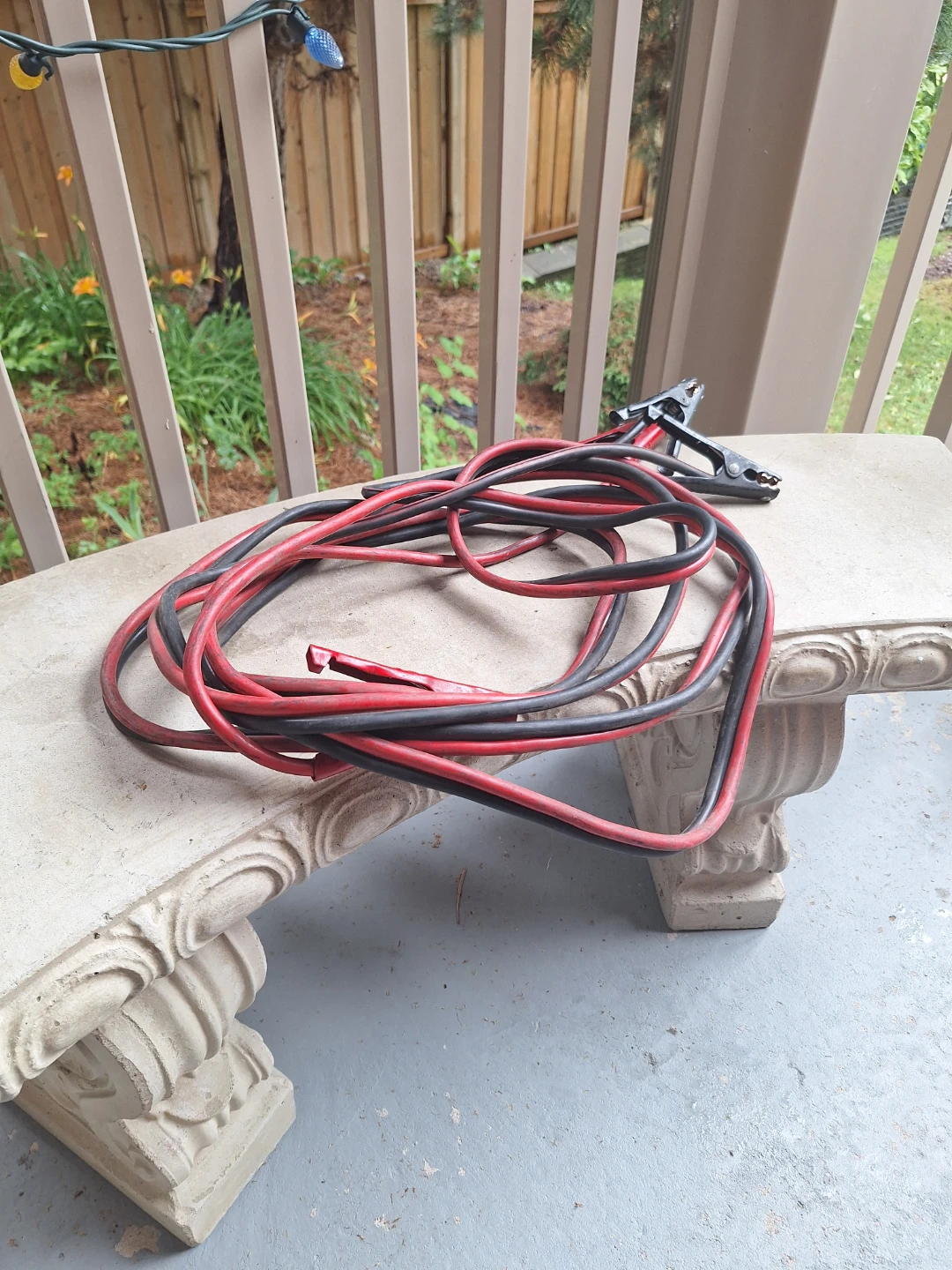 Red and Black Jumper Cables