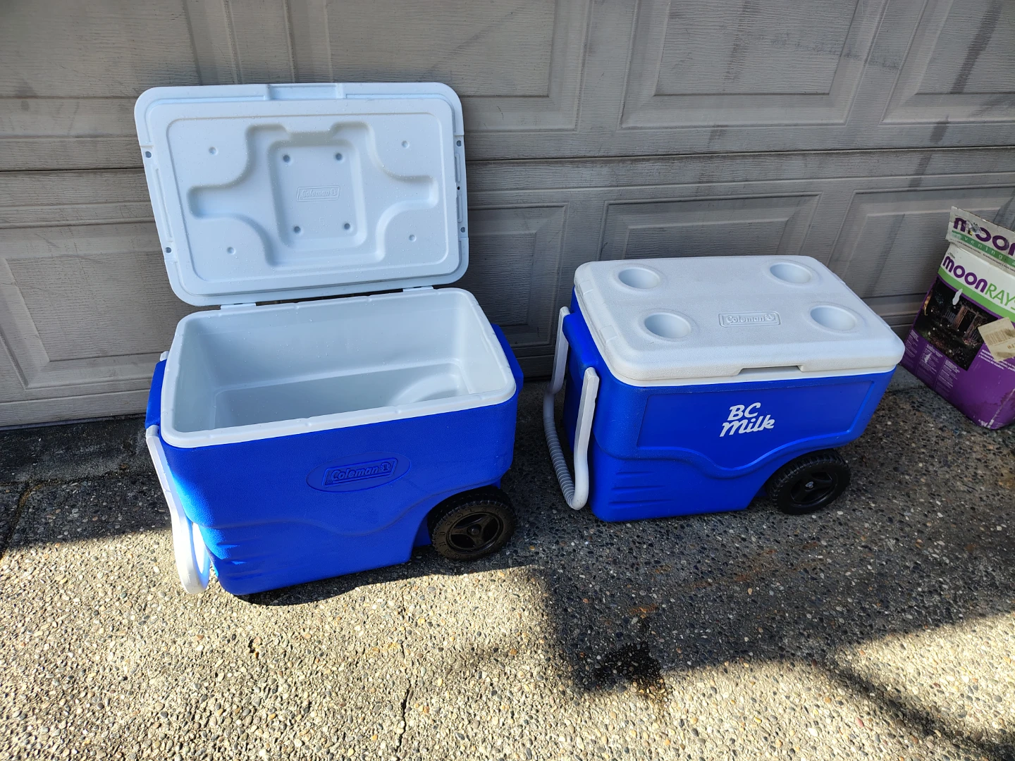 45 Quart Coleman Wheeled Cooler