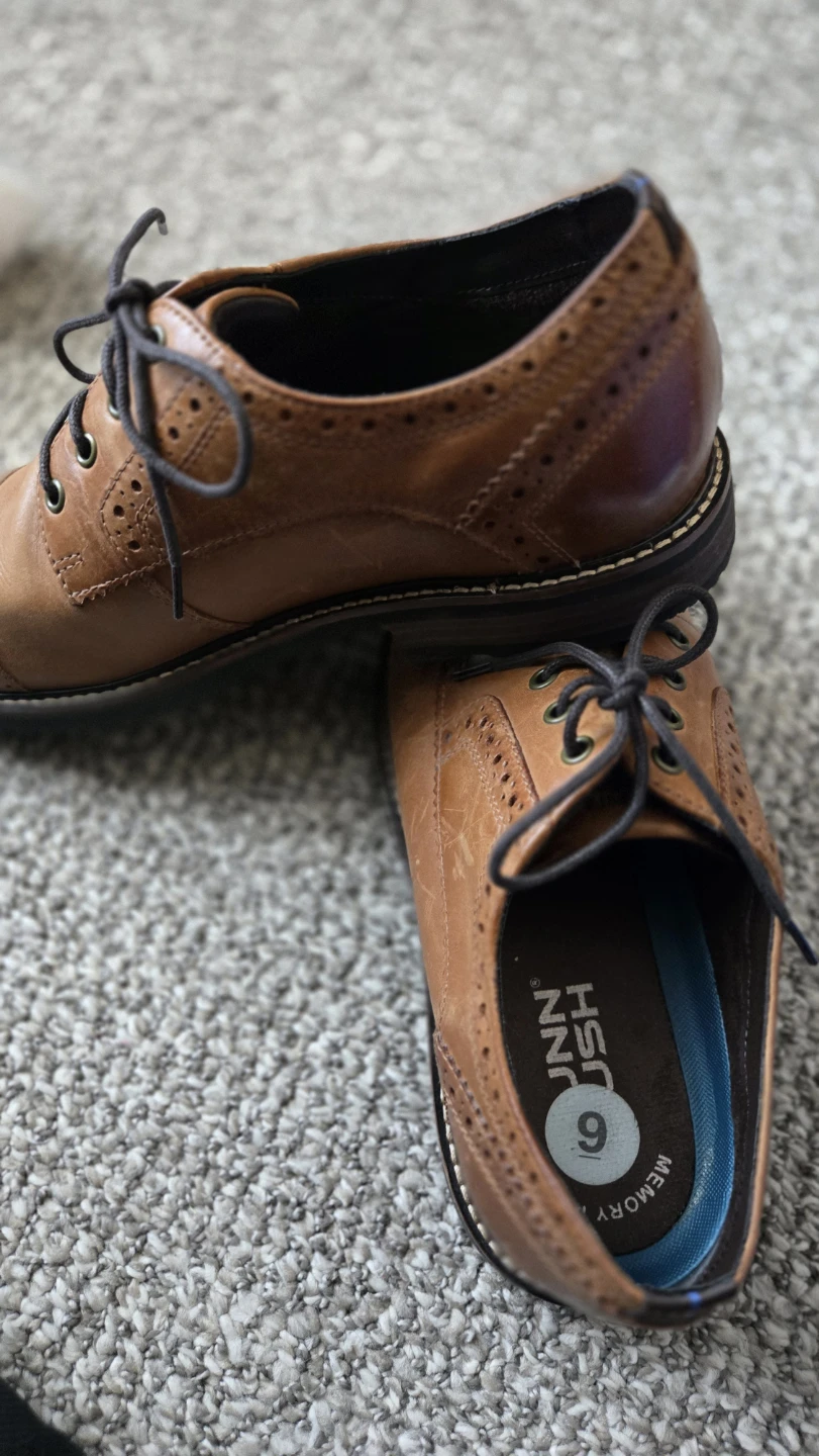 Nunn Bush Brown Leather Oxford Shoes Size 9 - photo 2