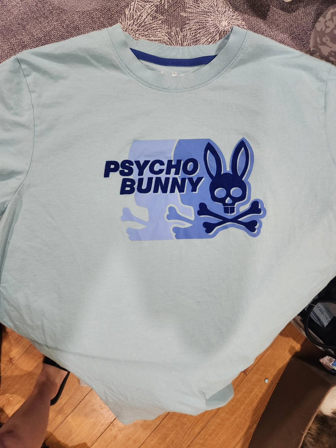 Psycho Bunny Light Blue T-Shirt Size 5
