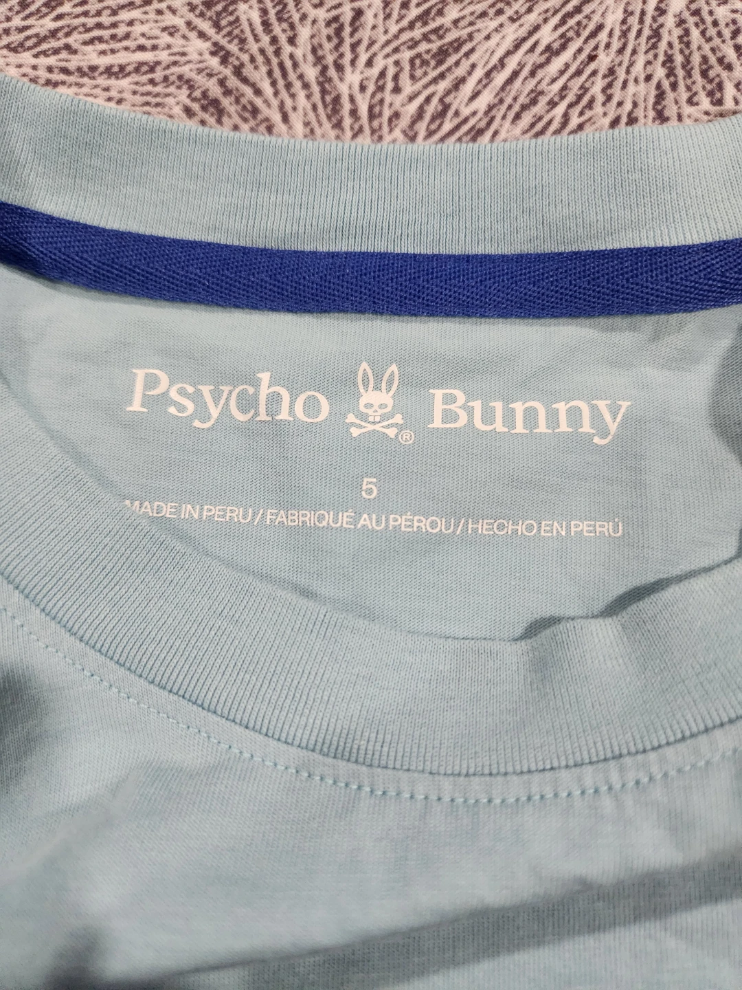 Psycho Bunny Light Blue T-Shirt Size 5 - photo 3
