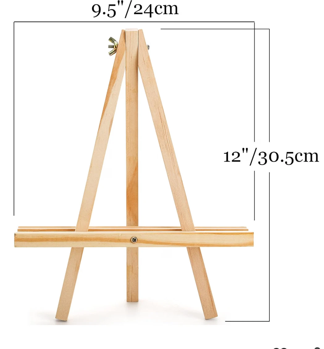 Set of 10 Wooden Tabletop Easels - photo 2