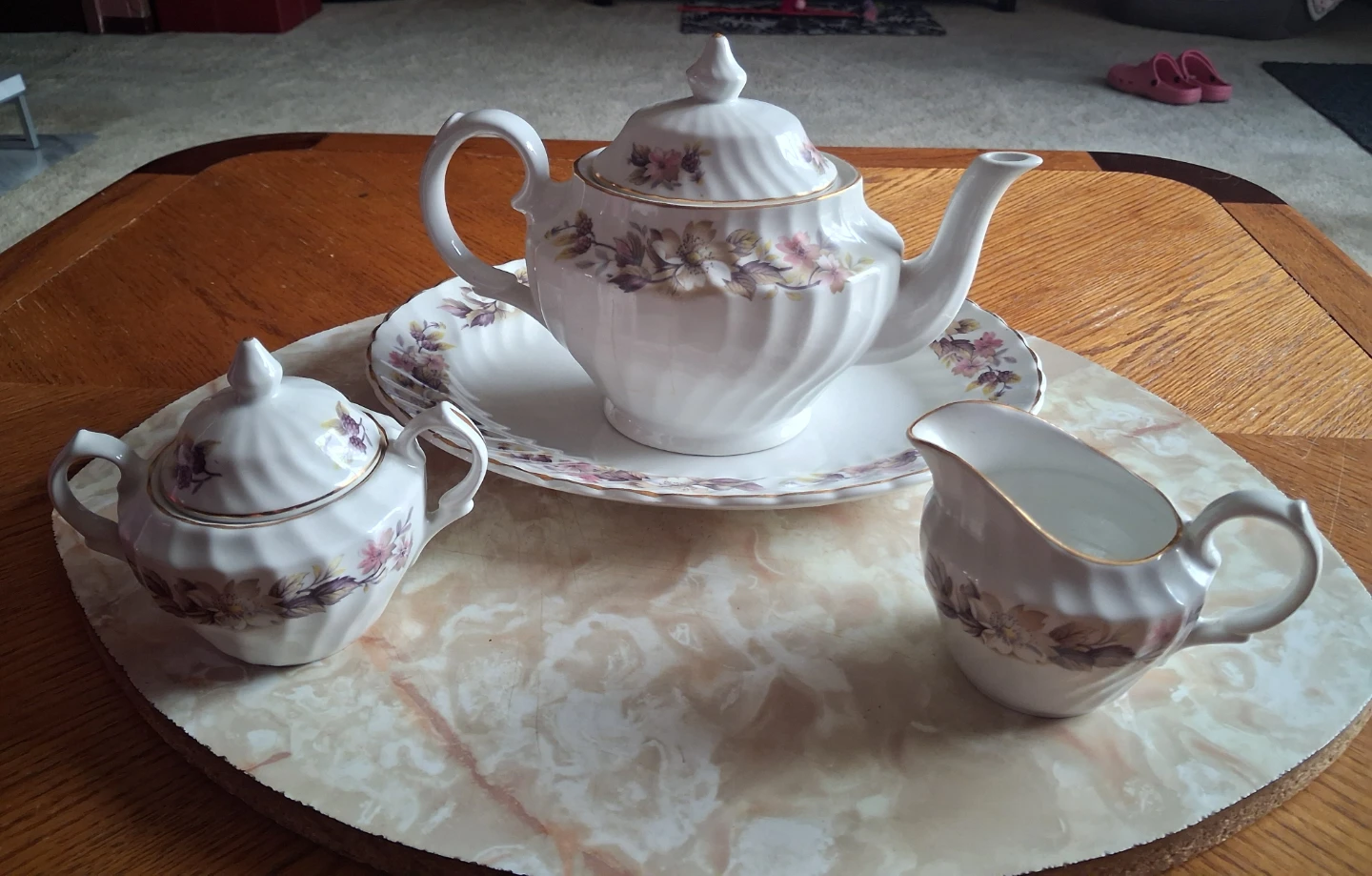 Myott Camelot Ironstone Ware Tea Set