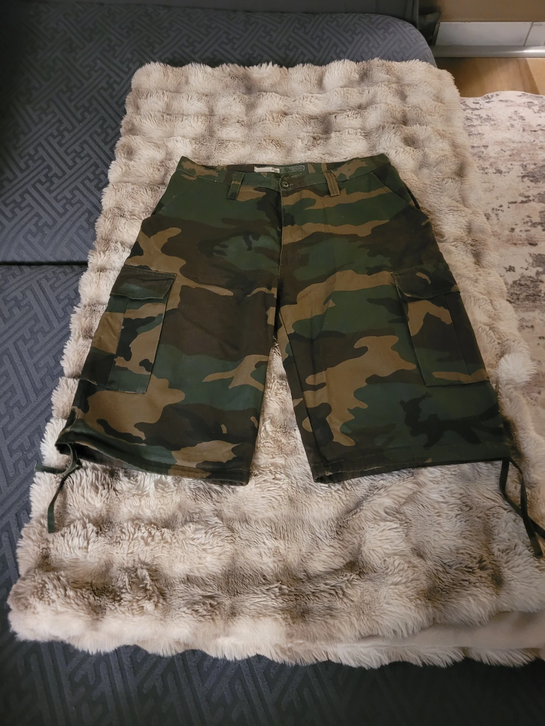 Camo Cargo Shorts