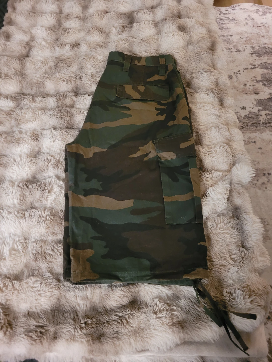Camo Cargo Shorts - photo 2