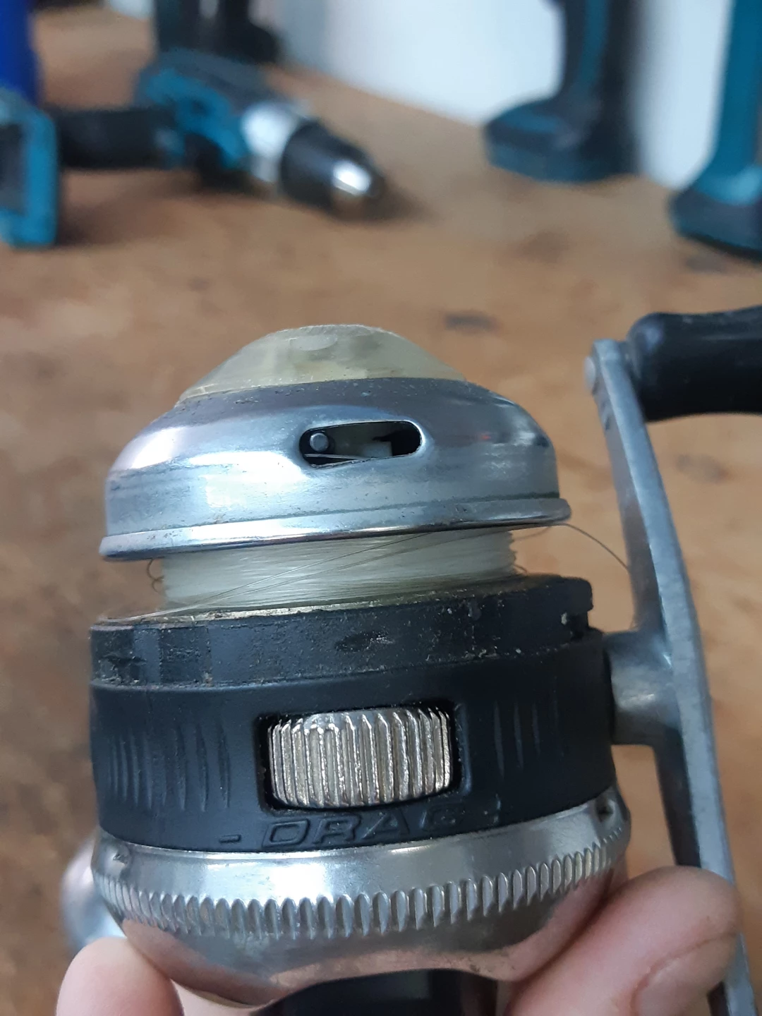 Vintage Zebco 33 spincast fishing reel - photo 5